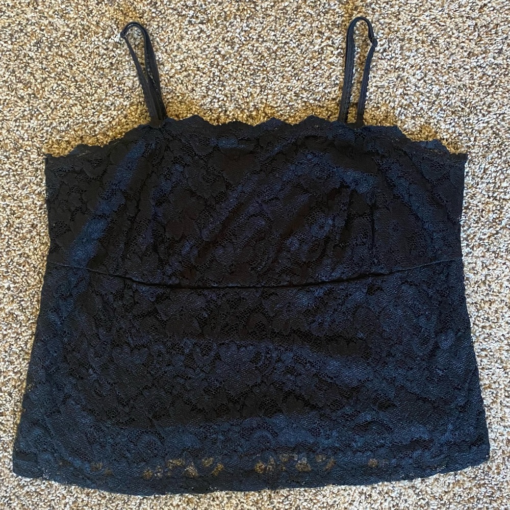 Black Lace Camisole